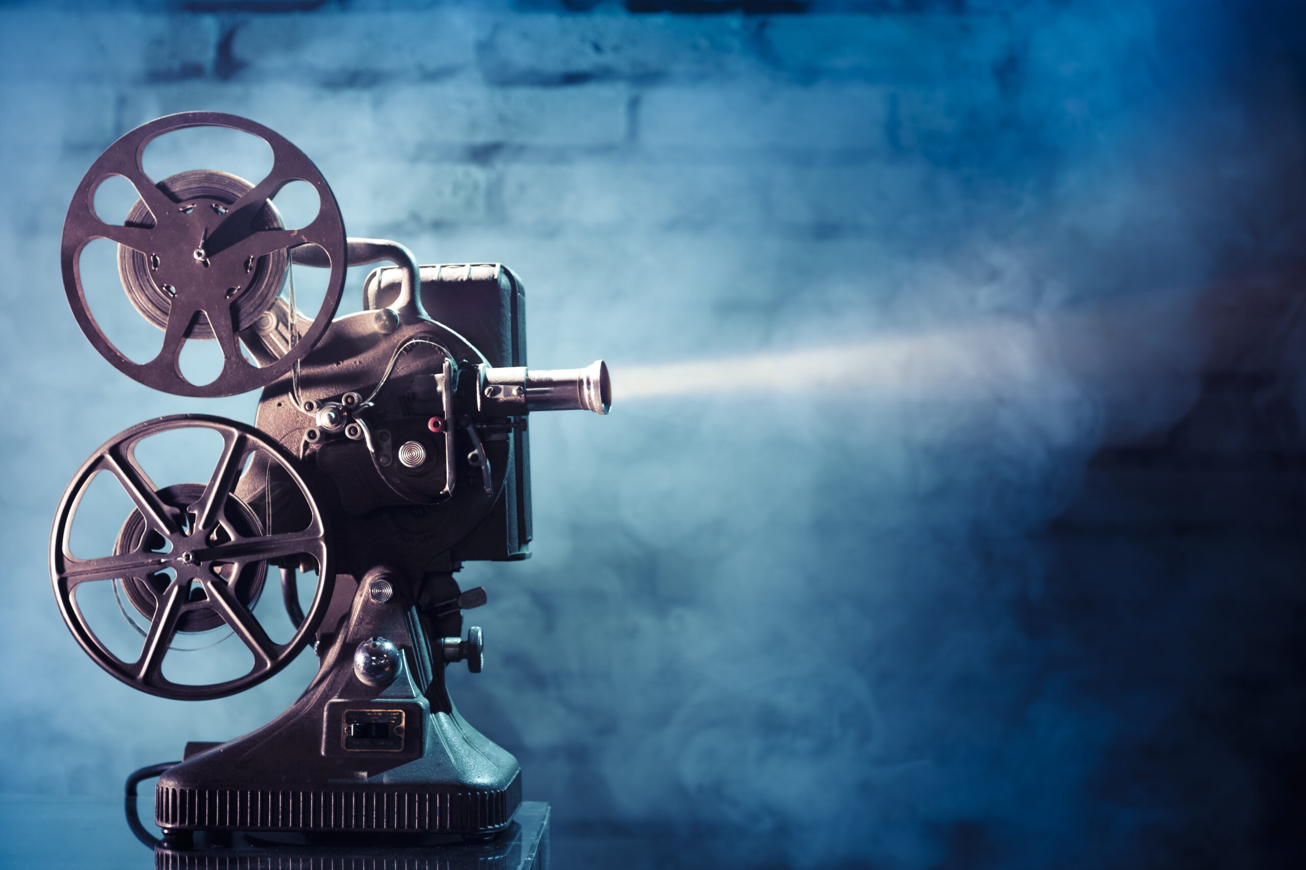 Photo,Of,An,Old,Movie,Projector