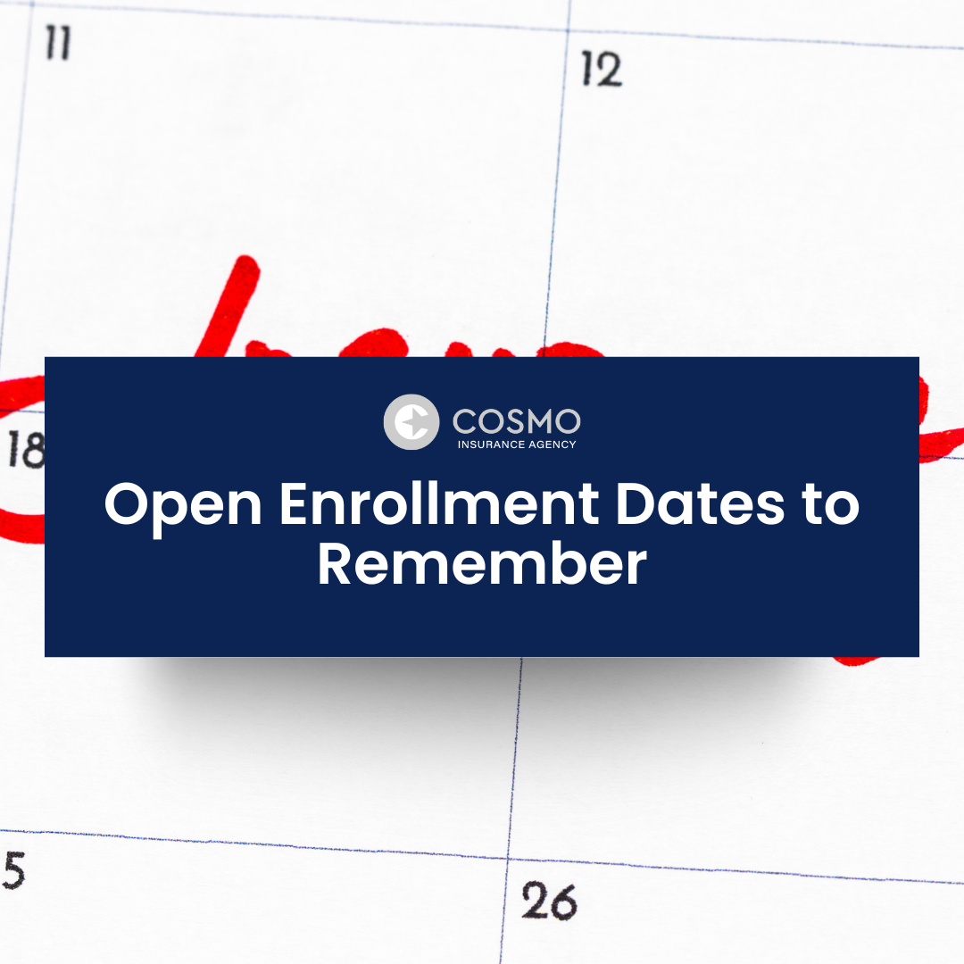 Open Enrollment Dates to Remember