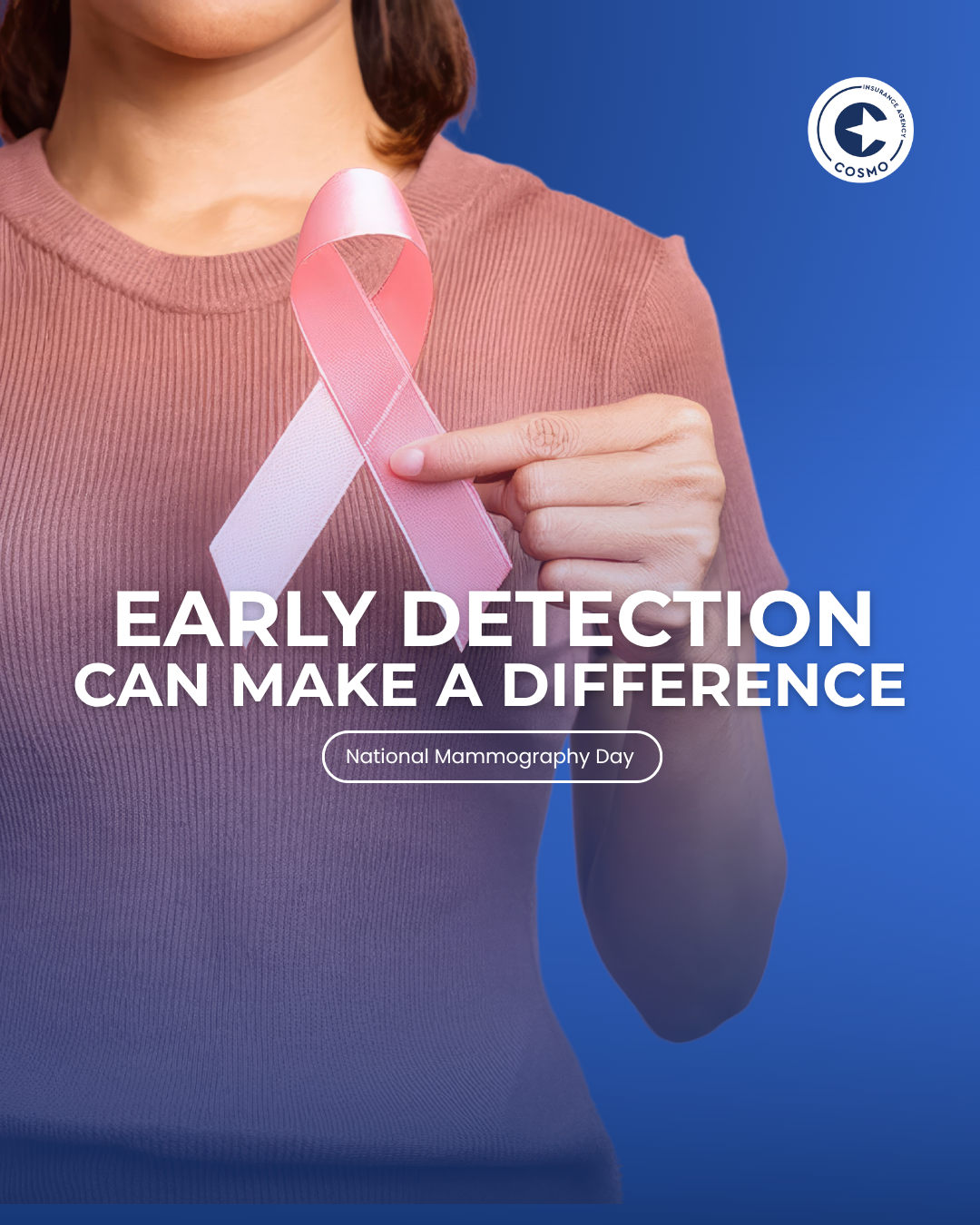 Early detection matters. This National Mammography Day, take a moment to prioritize your breast health, recognize unusual changes, and understand your health insurance benefits. Prevention starts with awareness!